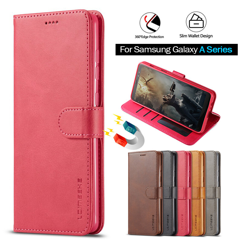 For Samsung Galaxy A02/A02S/A10/A11/A12 5G/A20/A21S/A30/A30S/A31/A40S/A42 5G/A50/A50S/A51/A70/A70S/A71/A80/A81/A90/A91 Retro Flip Leather Cover Casing