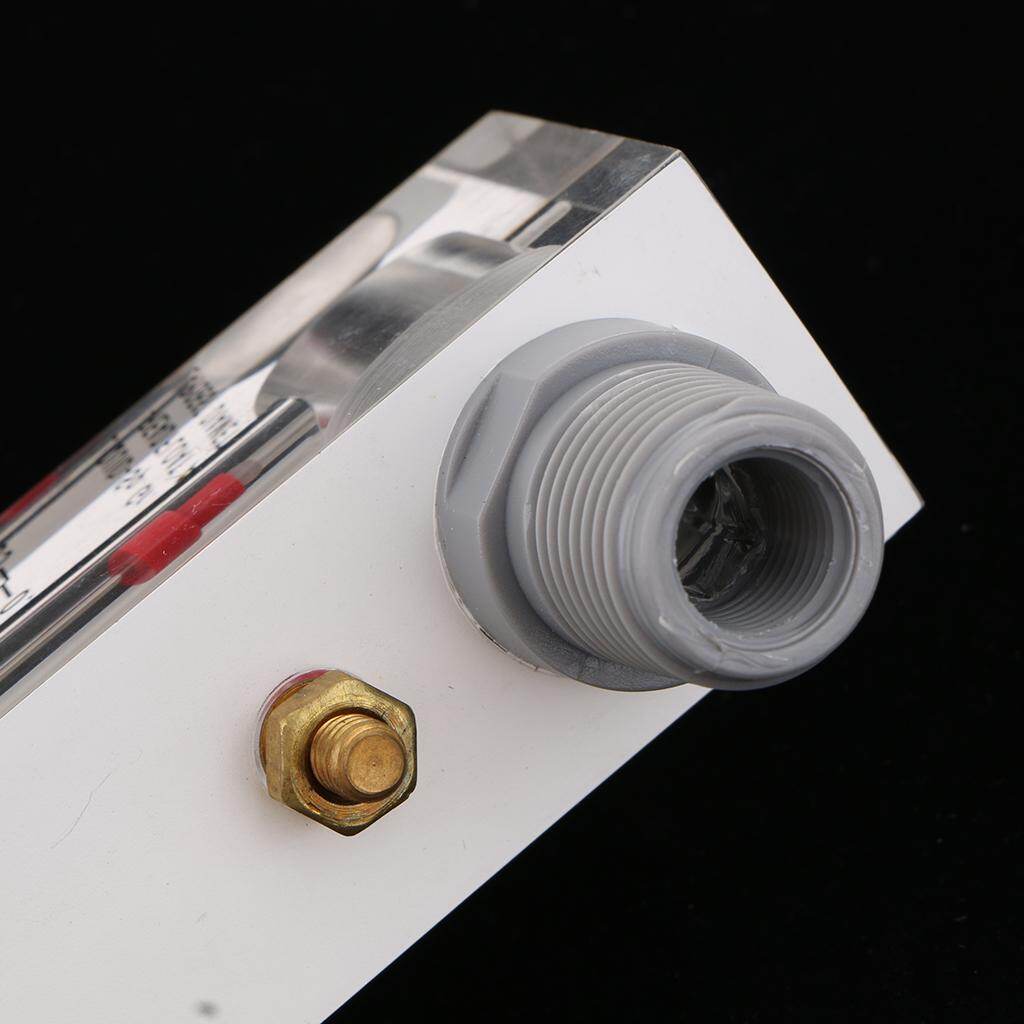 Baoblaze LZM-15 Panel Mount Type Acrylic Flowmeter Water Liquid Flow Meter
