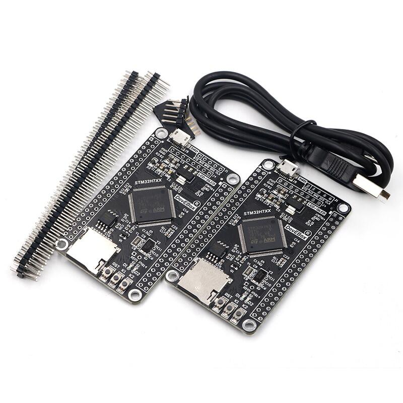 Stm32h750vbt6 stm32h743vit6 stm32h7 bảng mạch phát triển STM32 Bảng hệ thống M7 bảng mạch nhân TFT Giao diện với cáp USB