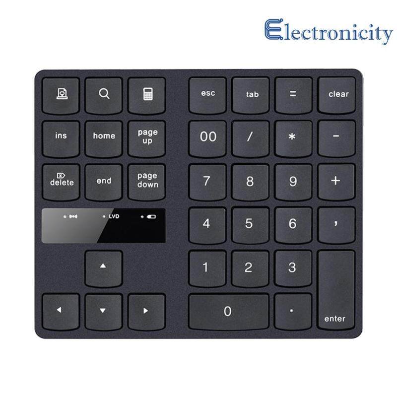 2.4G Wireless Mini Digital Keyboard 35 Keys Rechargeable Laptop Numeric Keypad 145x120x19mm Singapore