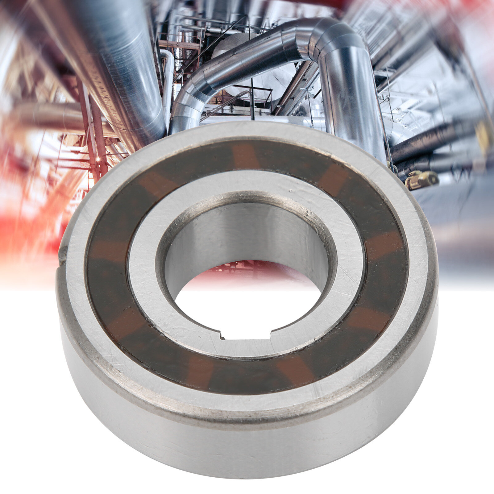 Bearing Mount CSK20PP 1 Way 6204 Bearing with Keyway High Hardness for Textile Machinery Automotive Industry Ball Bearing