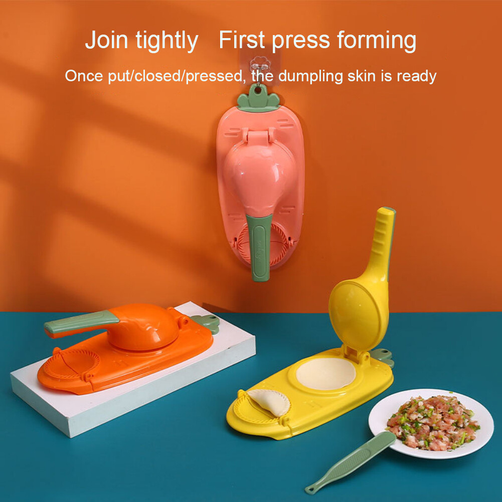 【ypass】【fast delievery+cod】2 in1 Dough Pressing Tool Set Dumpling Maker Mould Manual Press Dumpling Skin Mold Dumpling Mould Baking Portable Dumpling Skin Press Dumpling Wrapper Maker