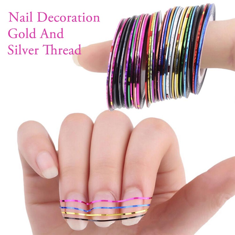 Beauty 32 Mixed Colors Nail Art Tips Decoration Sticker Striping Tape | Lazada PH Beauty 32 Mixed Colors Nail Art Tips Decoration Sticker Striping Tape | Lazada PH