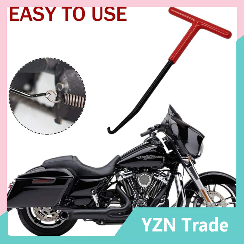 Motorcycle Exhaust Spring Hook T Shaped Handle Exhaust Pipe Spring Wrench Puller Installer Hooks Tool