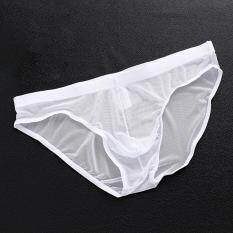 Thesportsshop Quần lót vải tuyn cho nam, trong suốt, co giãn, mềm mại, thoáng khí – INTL