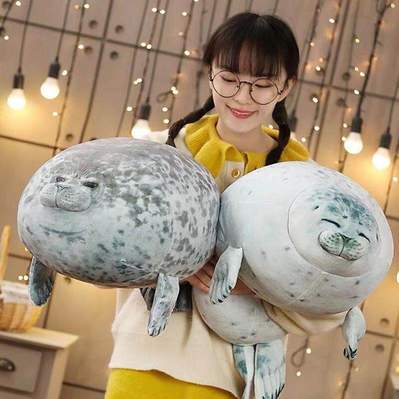 angry seal plush