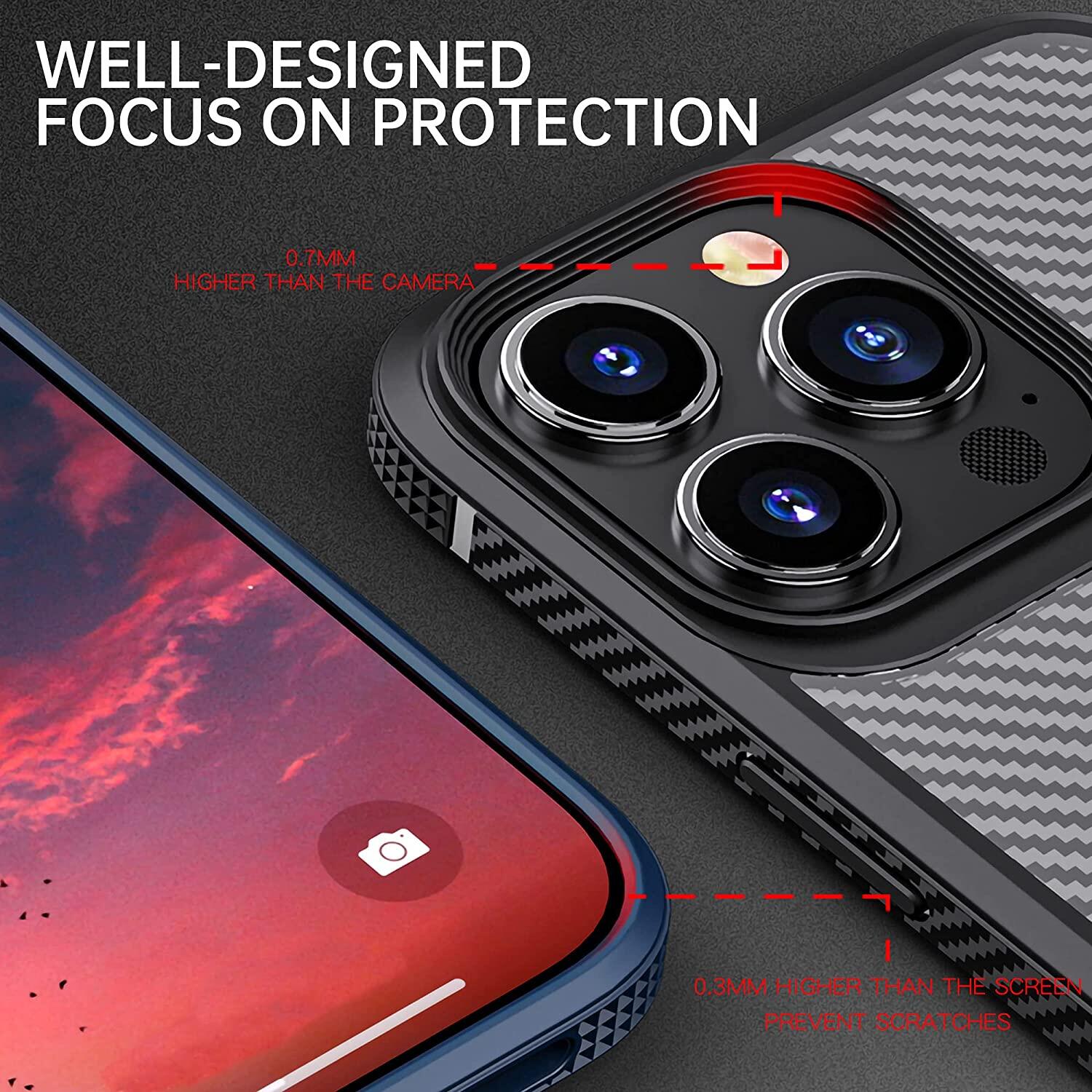 Kết Cấu Sợi Carbon Được Thiết Kế Cho iPhone 16 Pro Max/16 Cộng Với/15 Pro Max/14 Cộng Với/14/13 Pro Max/13 Pro/13/13 Mờ Chống Sốc Chống Vàng chống sốc bảo vệ điện thoại Trường Hợp Đối Với iPhone 12 Pro Max/11 Pro Max/XS Max/XR