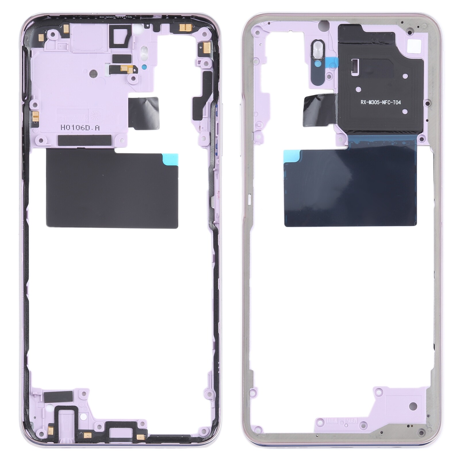 Middle frame bezel plate for xiaomi redmi note 10s m2101k7bg