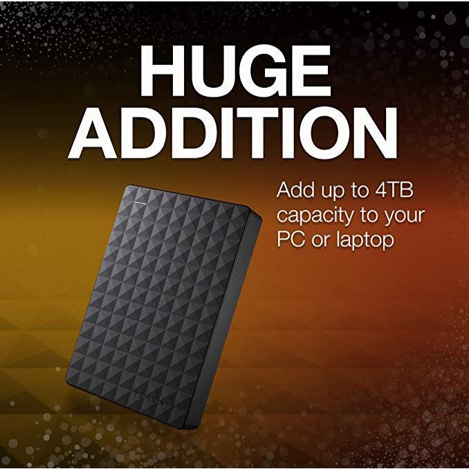 Seagate External Hard Drive Expansion USB 3.0 HDD 2TB Portable 2.5" Hard Drive