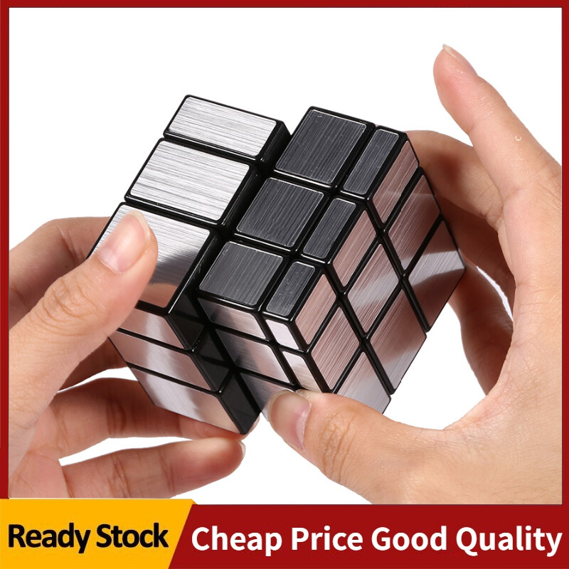 3 x 3 Rubik Cube Mirror Surface Speed Twist Cube Toys Brain Game Gift