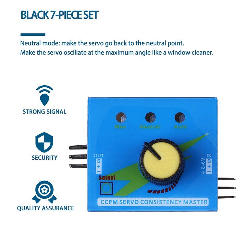 FAITH Multi Servo 3CH ECS Consistency Speed Controler Power Channels CCPM Meter