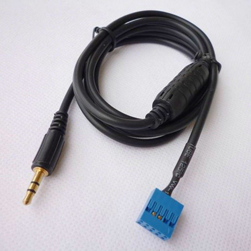 【AUST】 3.5mm Auxiliary Cable For BMW E46 98-06 Accessory AUX Input Mode Useful