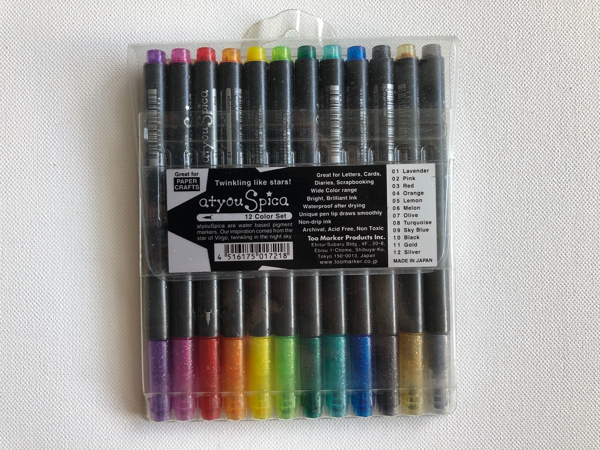 Walmart Copic Atyou Spica Glitter Pens Copic Spica Glitter Pen Set