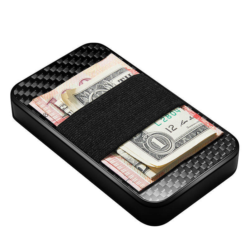 NEW RFID Card Holder Mens Purse Carbon Fiber Minimalist Rfid Wallets for Credit Cards Bank Business ID Card Holder Case Cards Boxs Change Coin Holders