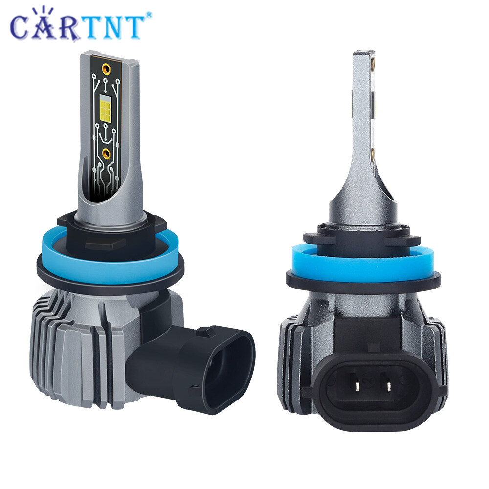 CarTnT 1 Cặp Đèn Pha Ô Tô 100W Chip CSP 3570 20000LM H4 LED H7 H1 H3 H8
