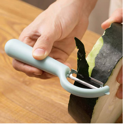 Kitchen Vegetable Peeler Stainless Steel Melon and Fruit Planer Household Multi-functional Fruit and Vegetable Peeler