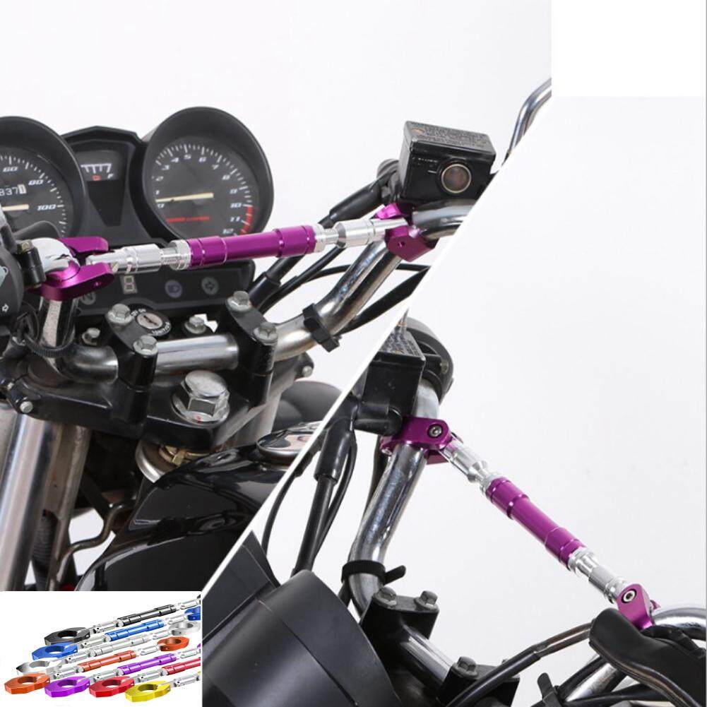 Black 22mm 7//8/" Universal Motorcycle Motorbike Adjustable Handlebar Crossbar