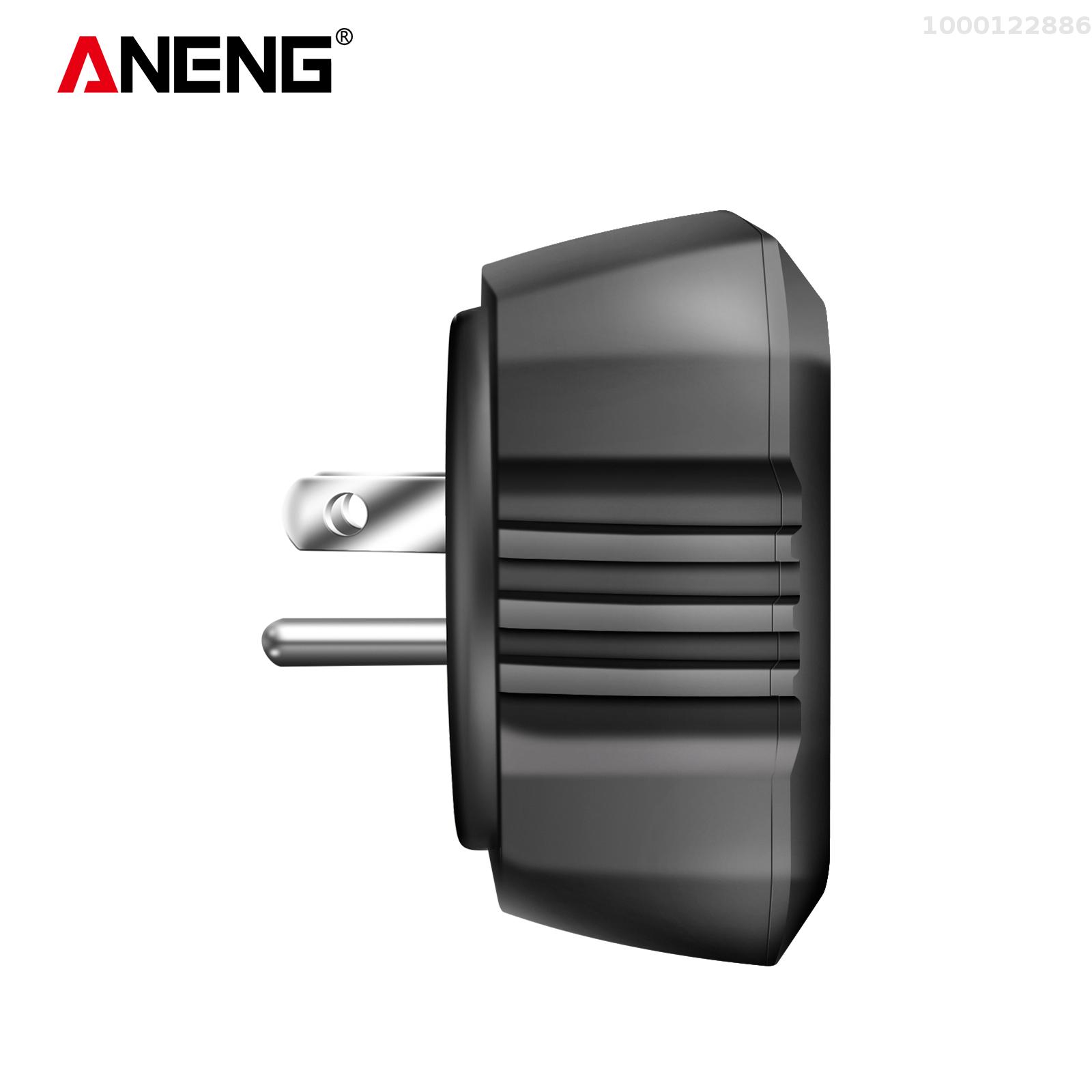 KKmoon aneng Outlet Tester receptacle Detector với LCD điện áp hiển thị 250V Ổ cắm điện Checker tự động phân cực Bộ kiểm thử điện kẹp thử điện cắm tường các công cụ điện