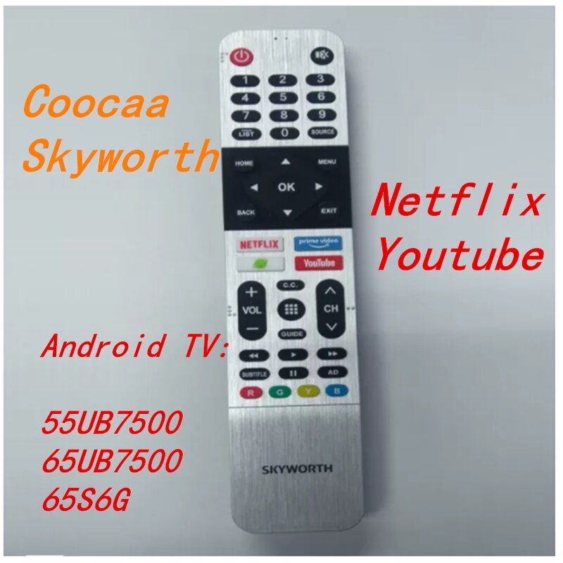 Coocaa Skyworth Smart TV remote control (Original) TB5000, UB5100