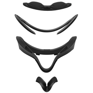 Face cover set for oculus quest, anti-leakage facial interface bracket, replaced face cover pad for oculus quest 1
