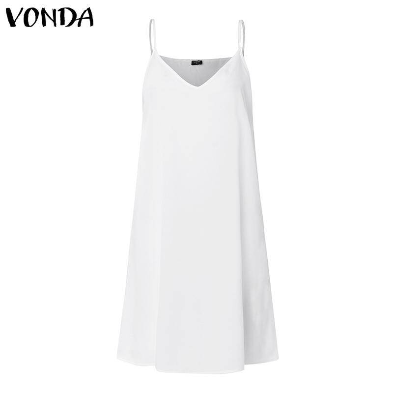 [จัดส่งฟรี+3 Days Delivery]VONDA เดรสสายเดี่ยว Cami Slip Dress