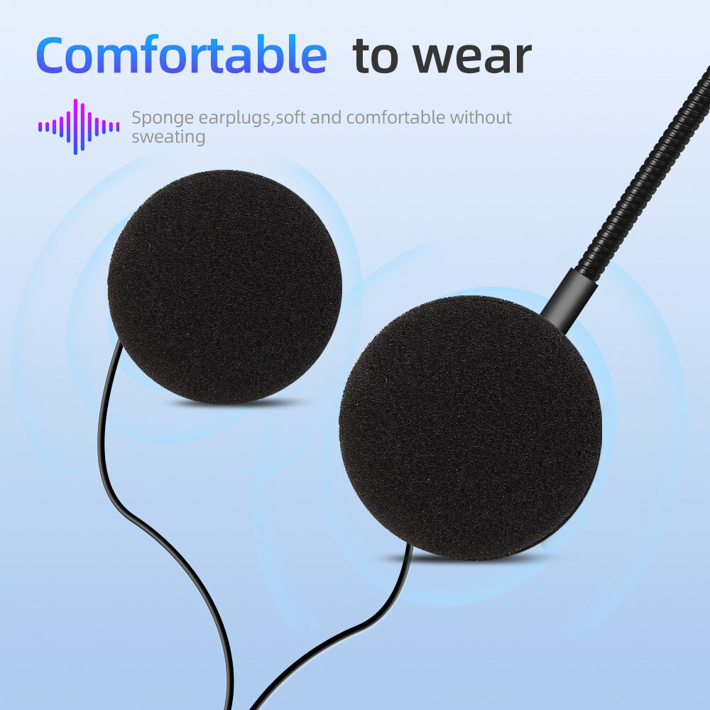 Động Cơ Tai Nghe Mũ Bảo Hiểm Bluetooth V5.0 Xe Máy Âm Thanh Nổi Không Dây Linh Kiện Thay Thế Loa Tai Nghe Hỗ Trợ Tự Động Trả Lời Gọi Điện Không Cần Dùng Tay Mic