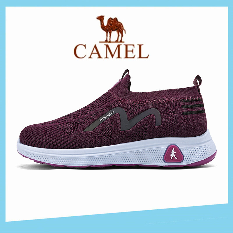 Camel giày nữ giày thể thao Giày thể thao nữ Đôi giầy đen