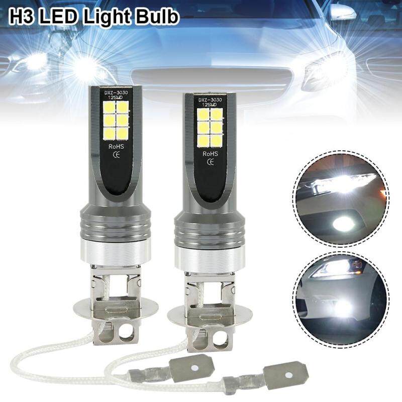 Odomy H3 Đèn LED Sương Mù Bóng Đèn Pha Bộ 1500W 6000K Lái Xe DRL Cao Chùm Thấp Đèn