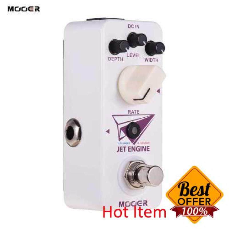 Mooer Jet Engine Digital Multi-Frequency Flanger Pedal Electric Guitar Effect Pedal True Bypass Micro Series Compact Pedal (Standard) Malaysia