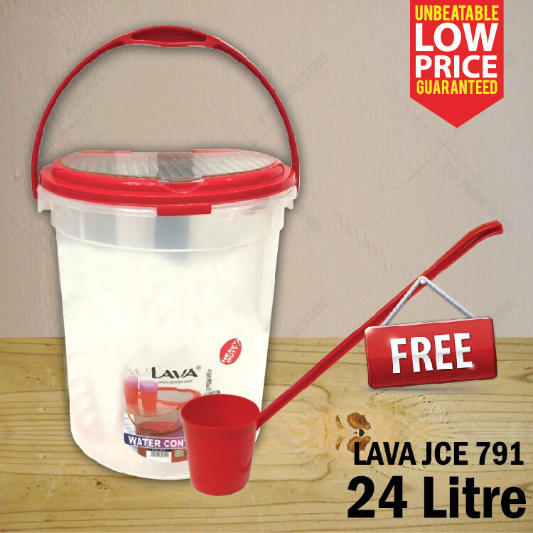 LAVA Water Dispenser JCE791 24Litre with Ladle Lazada