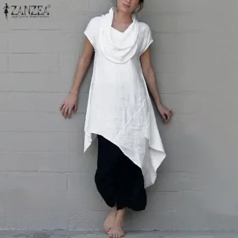 cowl neck summer dress