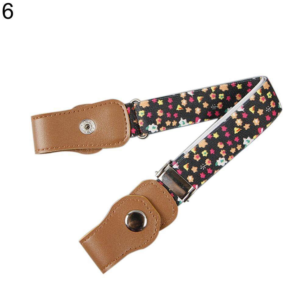 wenchengbo® Children Kids Boy Girl Buckle Free Adjustable Elastic Waist Belt Waistband