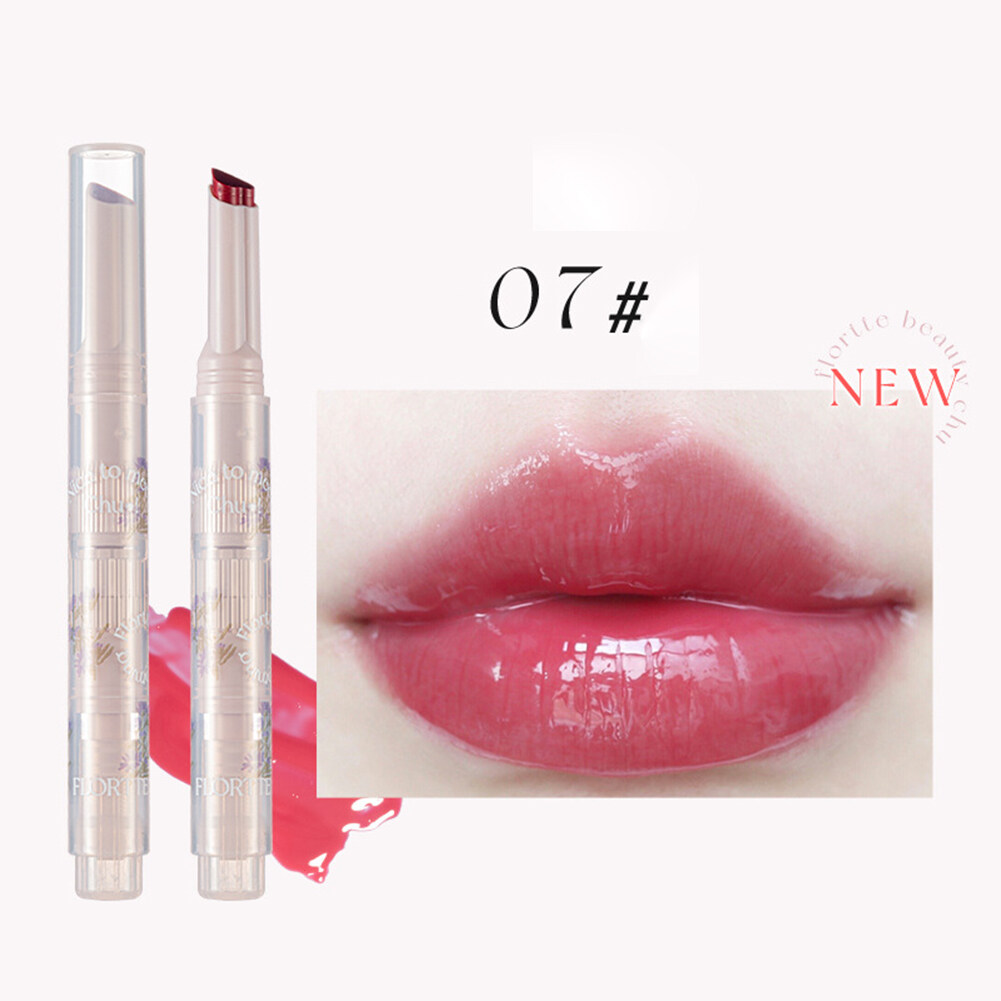 【Bevy】FLORTTE Love Jelly Lipstick Pen Lip Balm Mirror Water ...