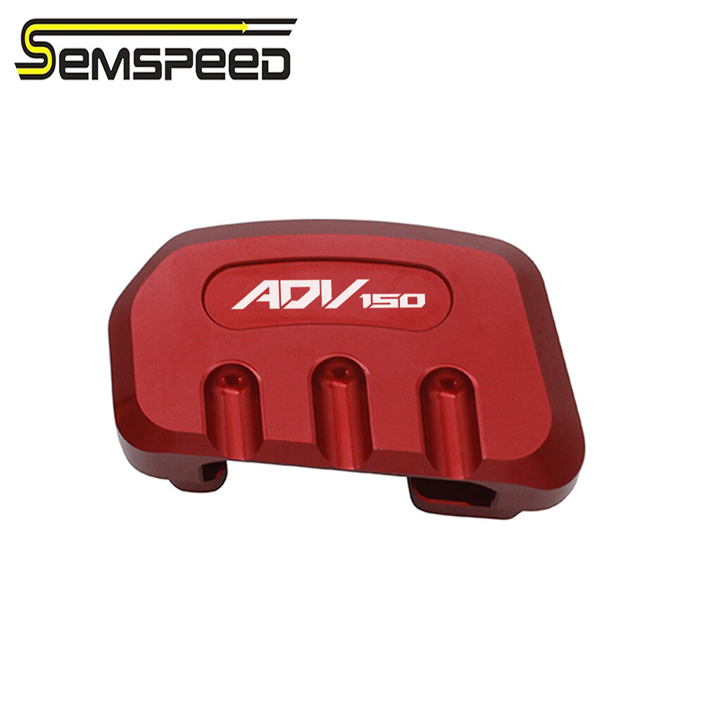 SEMSPEED For Honda ADV 150 ADV150 2019 2020 2021 2022 2023 1 pcs Motorcycle CNC Side Big Kickstand Enlarge Pad Foot Stand Extension Plate