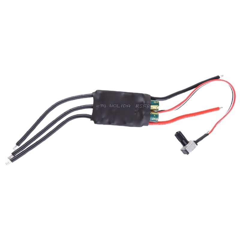 Brushless Motor Controller Button three-phase DC Regulator Brushless Hallless Drive