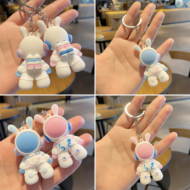 【YIDEA HONGKONG】Cute Astronaut Bunny Keychain