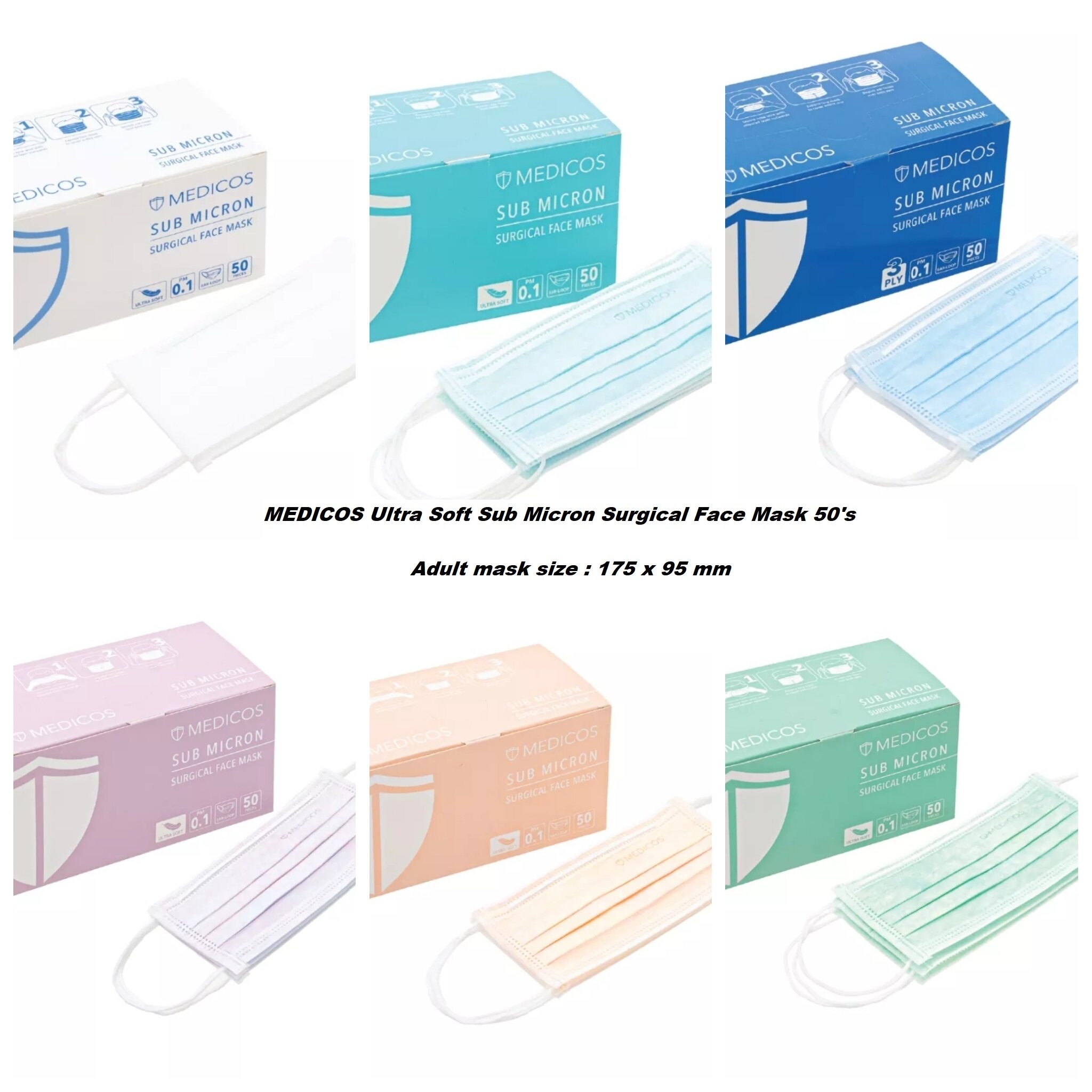 medicos sub micron surgical mask