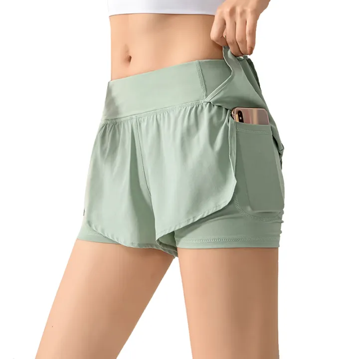 high waisted hiking shorts