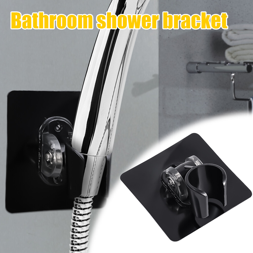 Adjustable Shower Head Bracket Shower Bracket Wall-mounted Self-adhesive Bathroom Bracket Bathroom Shower Head Accessories
