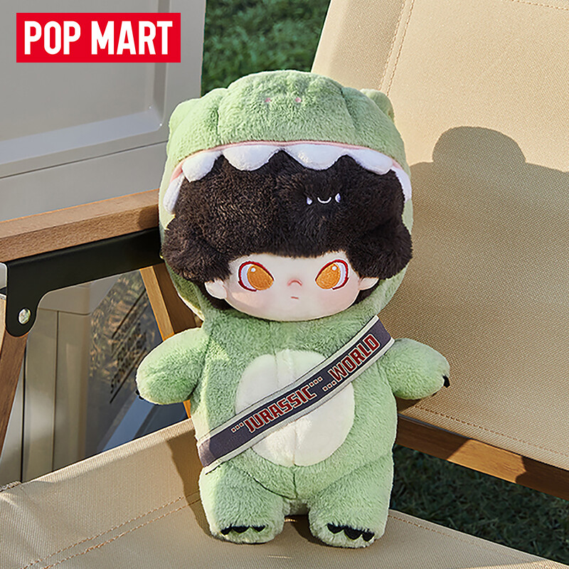 POP MART Dimoo Jurassic World Series-Búp Bê Cotton