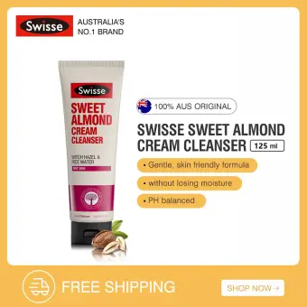 swisse sweet almond cream cleanser