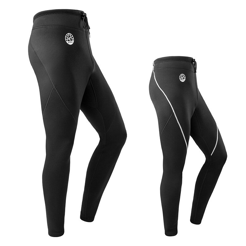 ZCCO 1.5MM Neoprene Long Swimming Pants Diving Wetsuit Men And Women Bodysuits Surf Snorkeling Wetsuits Suit