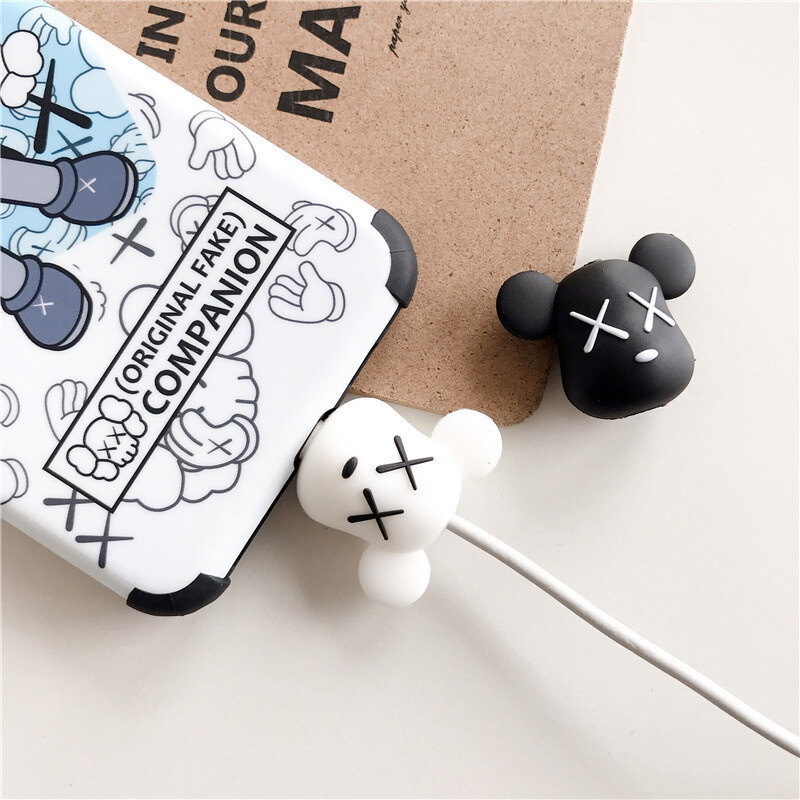 USB dễ thương nút bảo vệ dây cáp dây sạc tổ chức tiết kiệm cáp silicon cho dây sạc Iphone bảo vệ cáp truyền dữ liệu bảo vệ