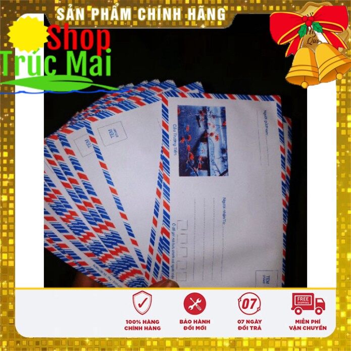Phong bì thư 1k 5 chiếc có keo dính sẵn