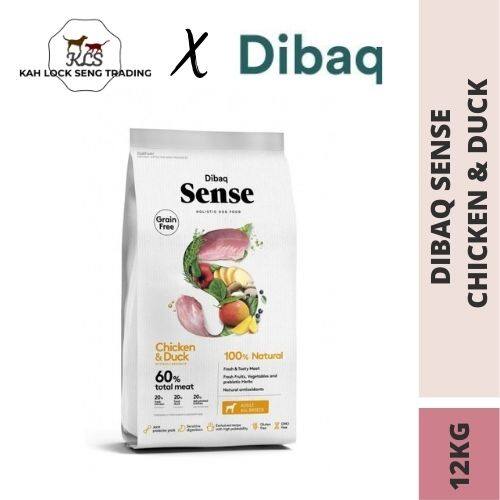 Dibaq Sense CHICKEN & DUCK Dog Food 12KG Lazada