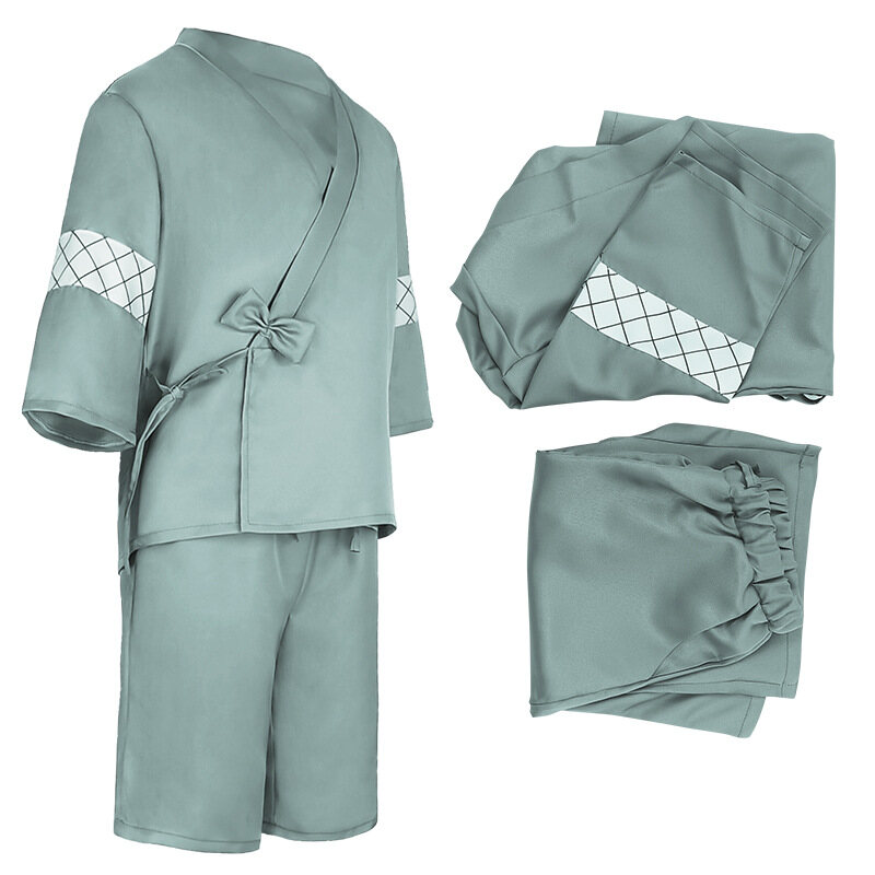 WGB Trang Phục Kimono Manjiro Sano Anime Tokyo Reveangers Trang Phục Draken Ryuguji Áo Cardigan Nhật Bản Áo Kimono Áo Khoác Ngắn Tay Mùa Hè Quần Ngủ