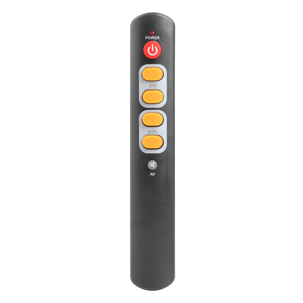 Universal 6 Key Learning Remote Control Big Yellow Button Copy IR Remote