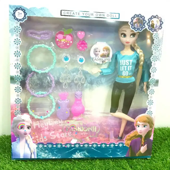 frozen barbie accessories
