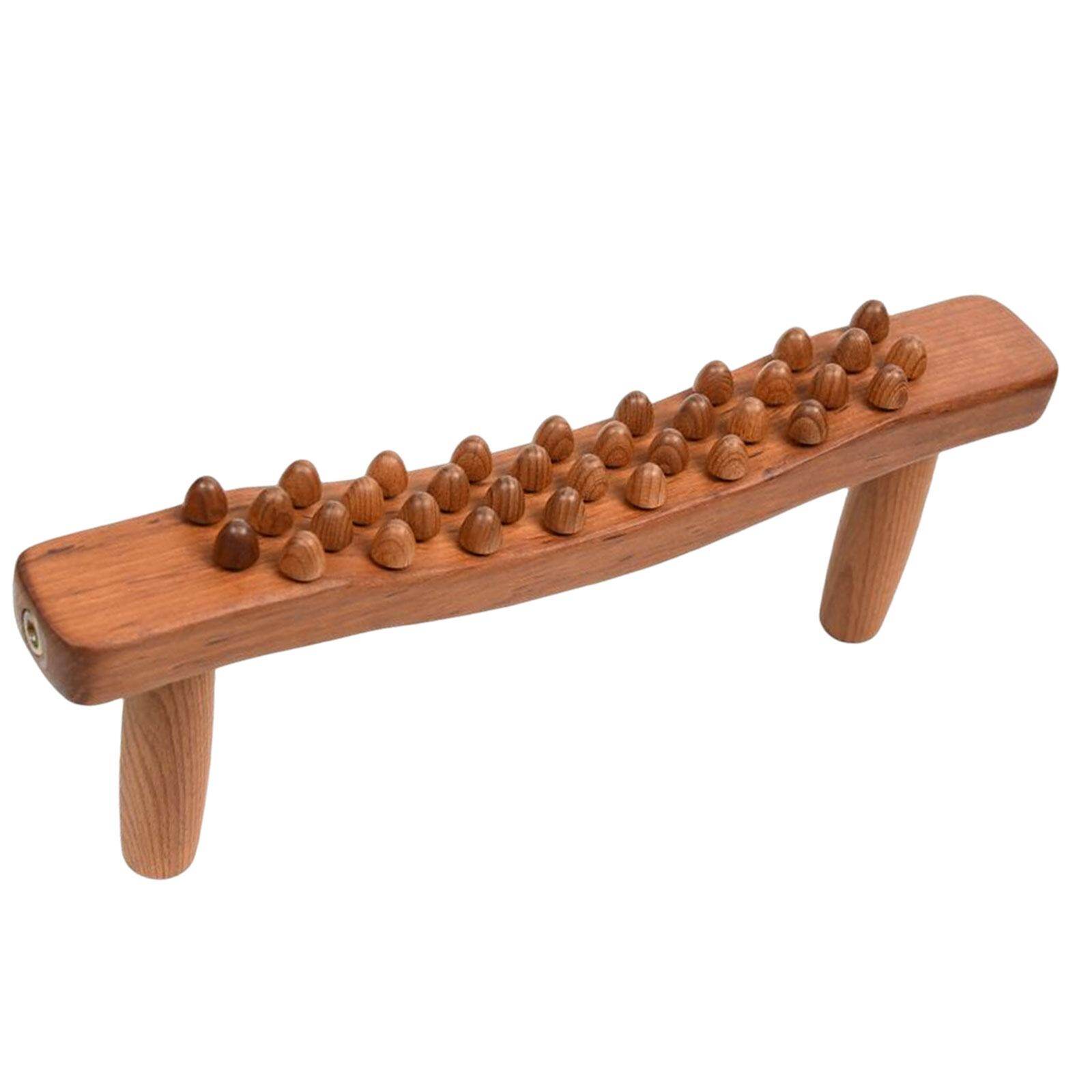 CUTICATE Wooden Massager Sticks Wood Massage Roller Sticks Body Sculpting Tools Handheld Guasha Scraping Sticks Wood Gua Sha Body Tool for Thigh Waist