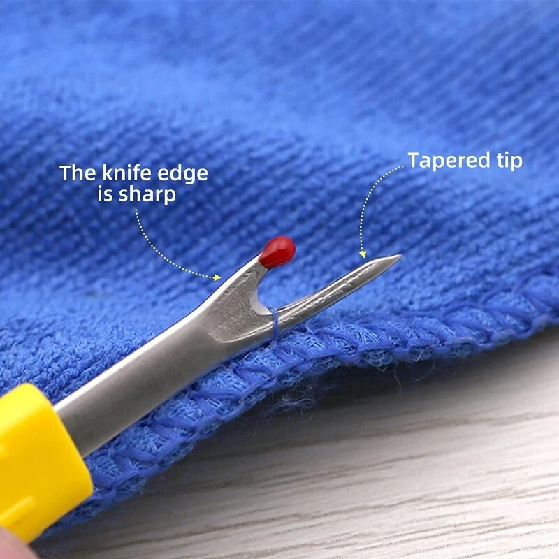 1/4 cái may đường may Ripper Kit Stitch chủ đề unpicker Kéo bấm Remover Công cụ cho tự thêu phụ kiện máy may